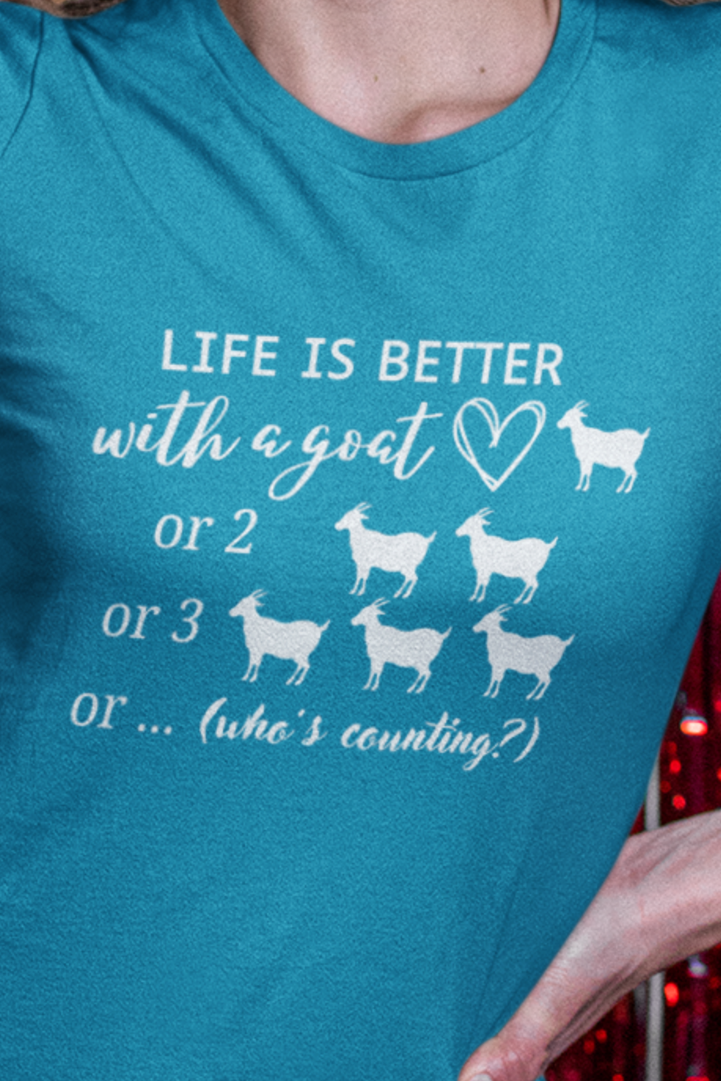 Life is Better with a Goat Short Sleeve T-Shirt, Goat Shirt, Funny Goat Shirt, Goat Gifts, Farm Shirt, Goat Tees, Farm Tees, Funny Farm Tees