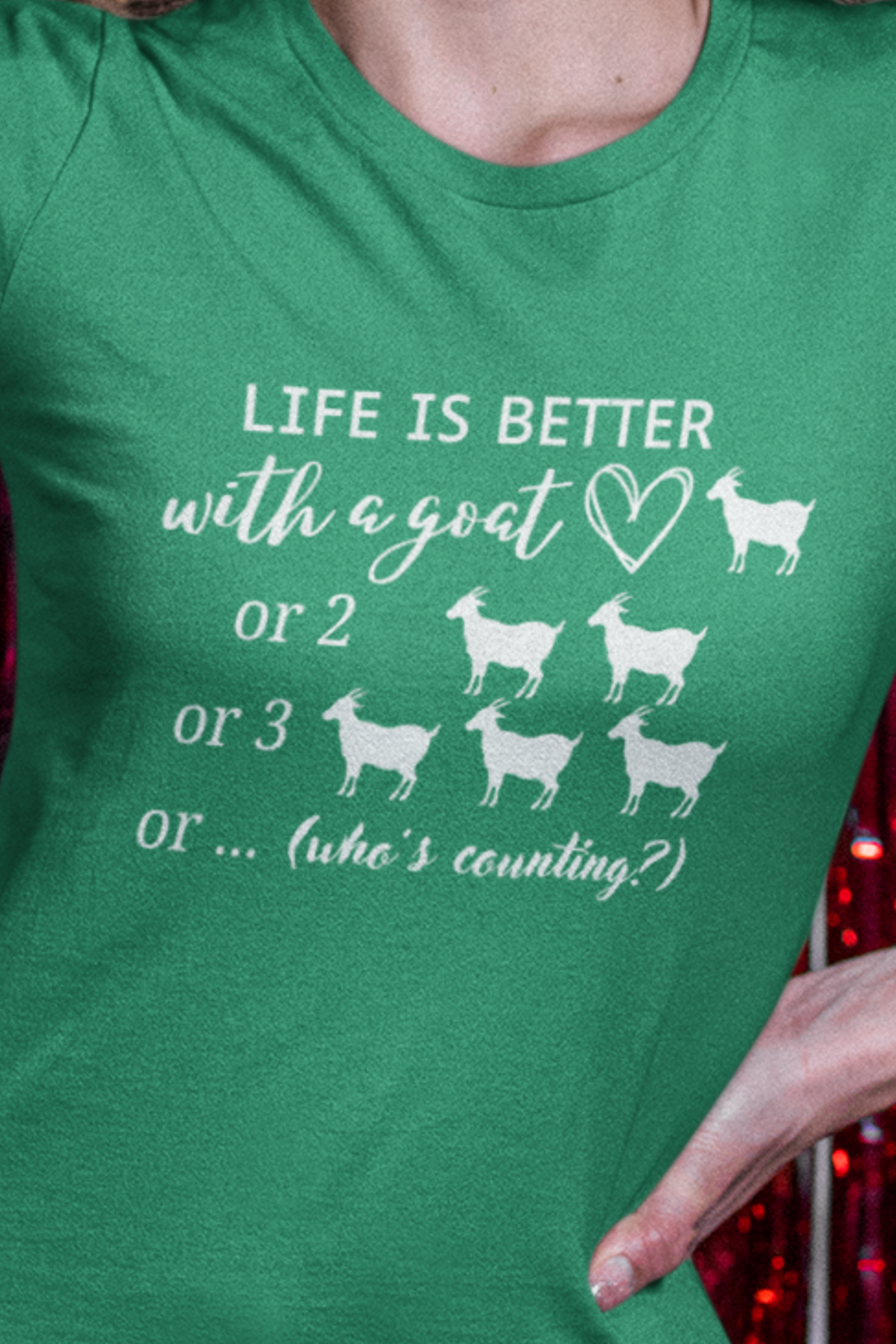 Life is Better with a Goat Short Sleeve T-Shirt, Goat Shirt, Funny Goat Shirt, Goat Gifts, Farm Shirt, Goat Tees, Farm Tees, Funny Farm Tees