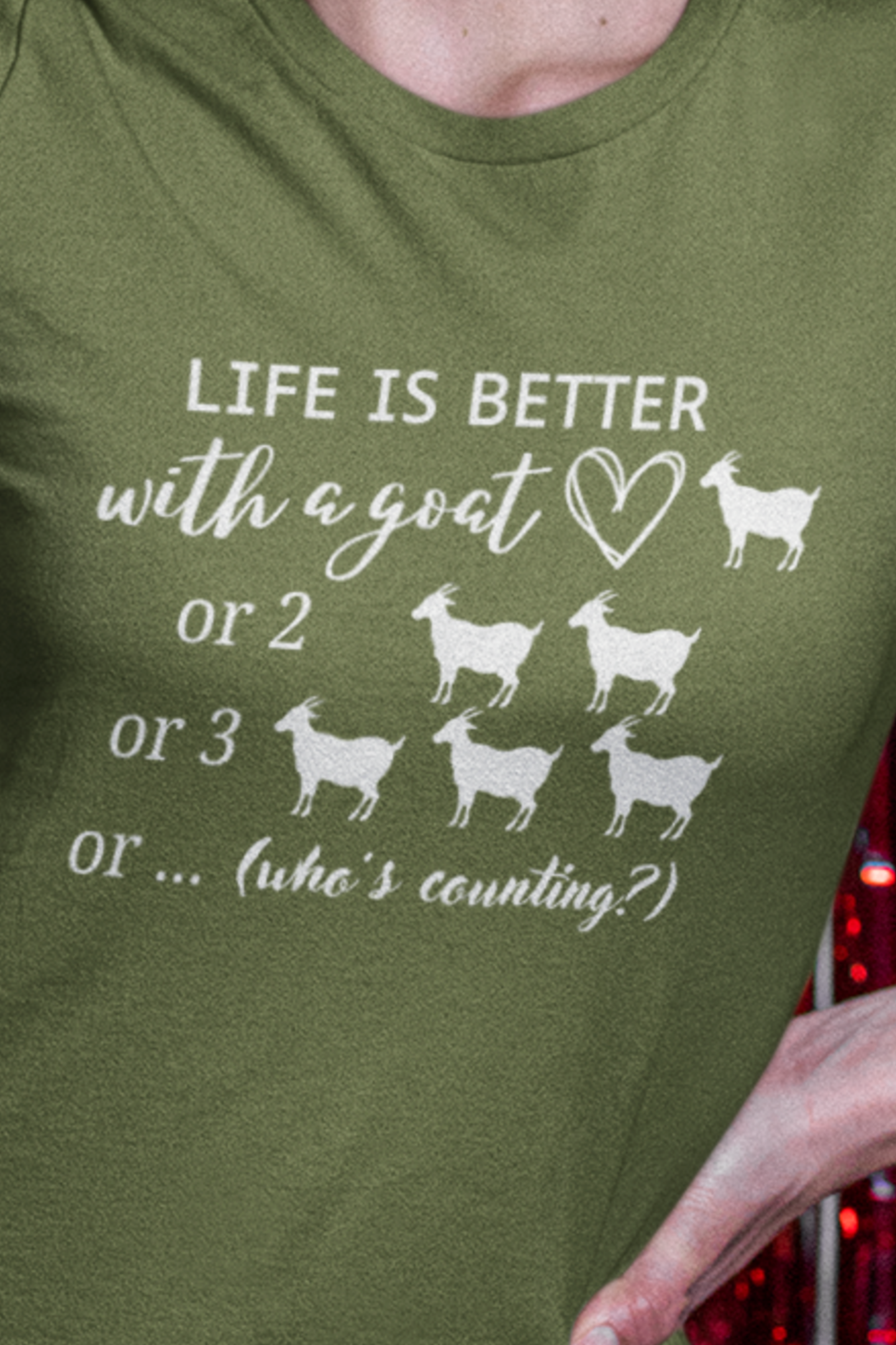 Life is Better with a Goat Short Sleeve T-Shirt, Goat Shirt, Funny Goat Shirt, Goat Gifts, Farm Shirt, Goat Tees, Farm Tees, Funny Farm Tees