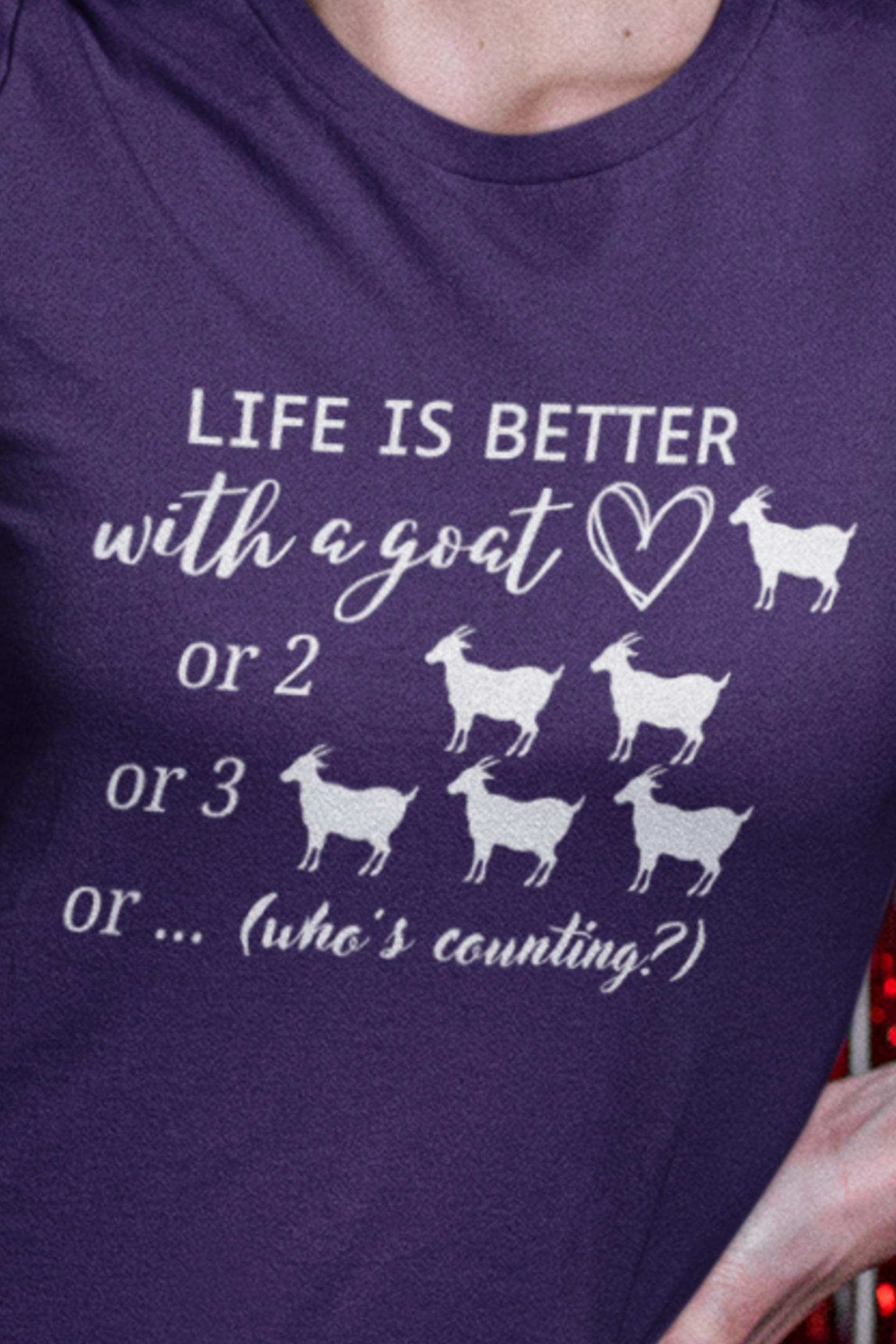 Life is Better with a Goat Short Sleeve T-Shirt, Goat Shirt, Funny Goat Shirt, Goat Gifts, Farm Shirt, Goat Tees, Farm Tees, Funny Farm Tees