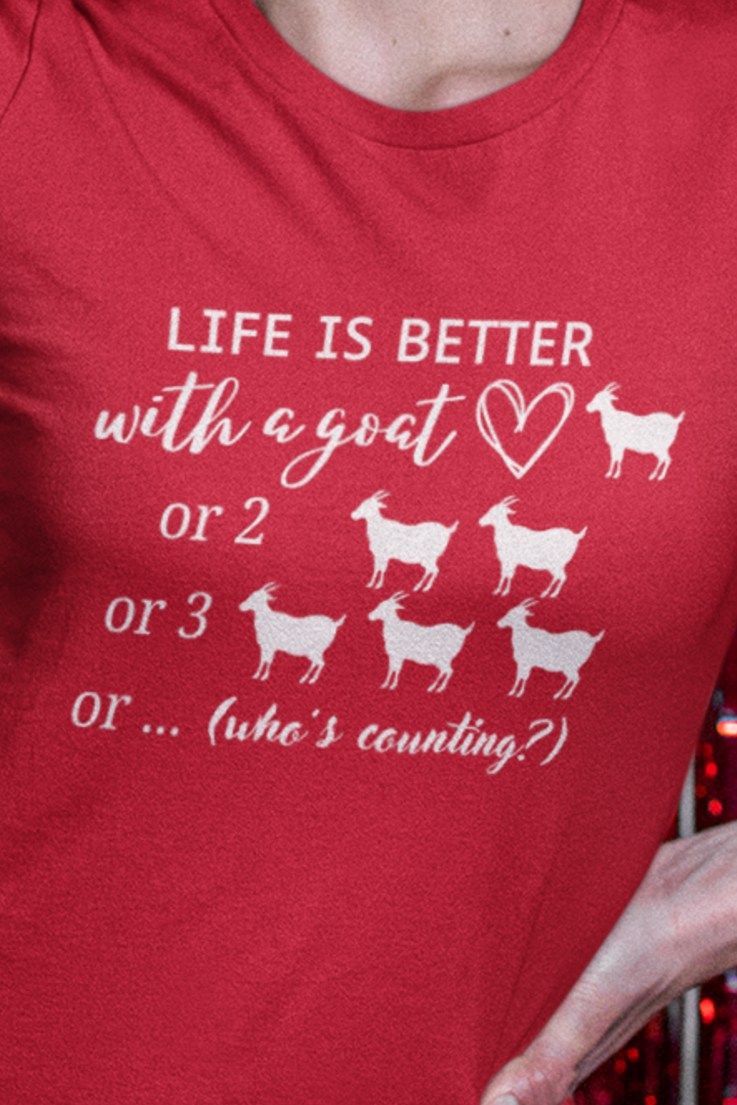 Life is Better with a Goat Short Sleeve T-Shirt, Goat Shirt, Funny Goat Shirt, Goat Gifts, Farm Shirt, Goat Tees, Farm Tees, Funny Farm Tees