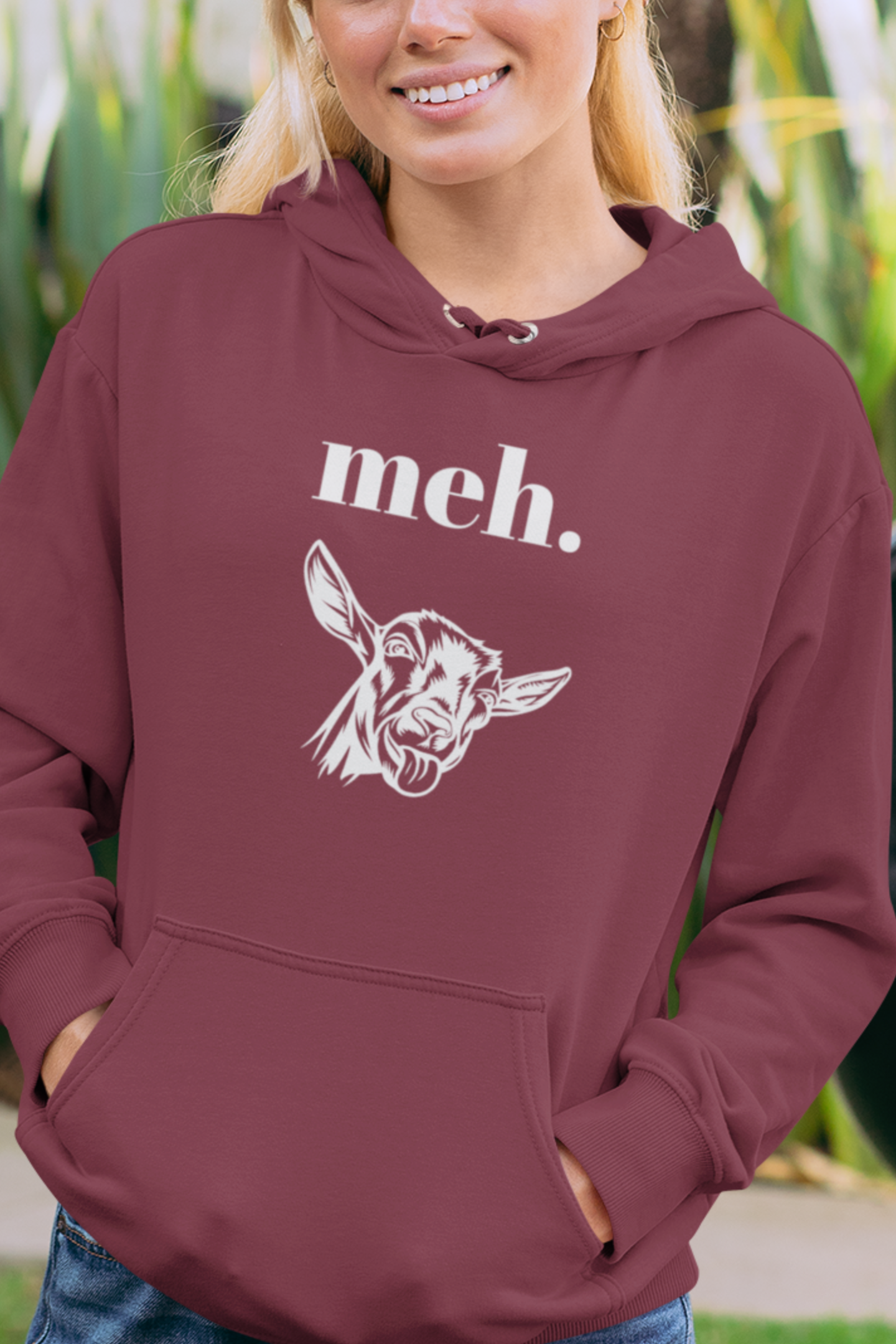 Meh Goat Hoodie, Cut Goat Hoodie, Goat Lover Hoodie, Farm Animal Hoodie, Kids Goat Hoodie, Goat Lover Gift, Farm Girl Hoodie, Goat Show Hoodie
