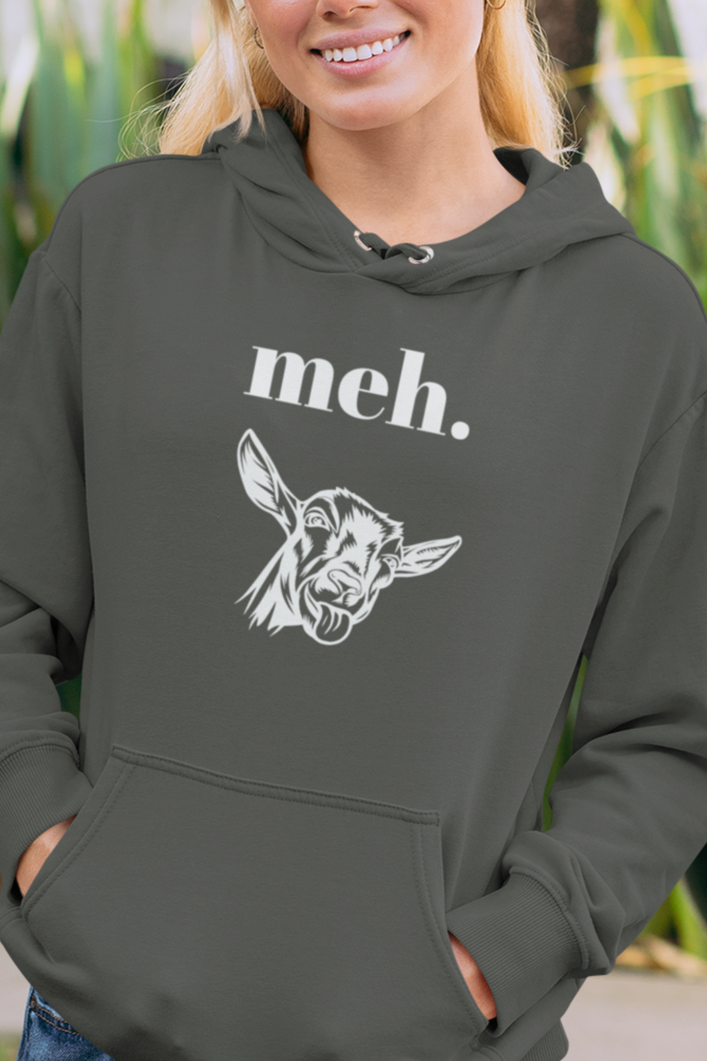 Meh Goat Hoodie, Cut Goat Hoodie, Goat Lover Hoodie, Farm Animal Hoodie, Kids Goat Hoodie, Goat Lover Gift, Farm Girl Hoodie, Goat Show Hoodie