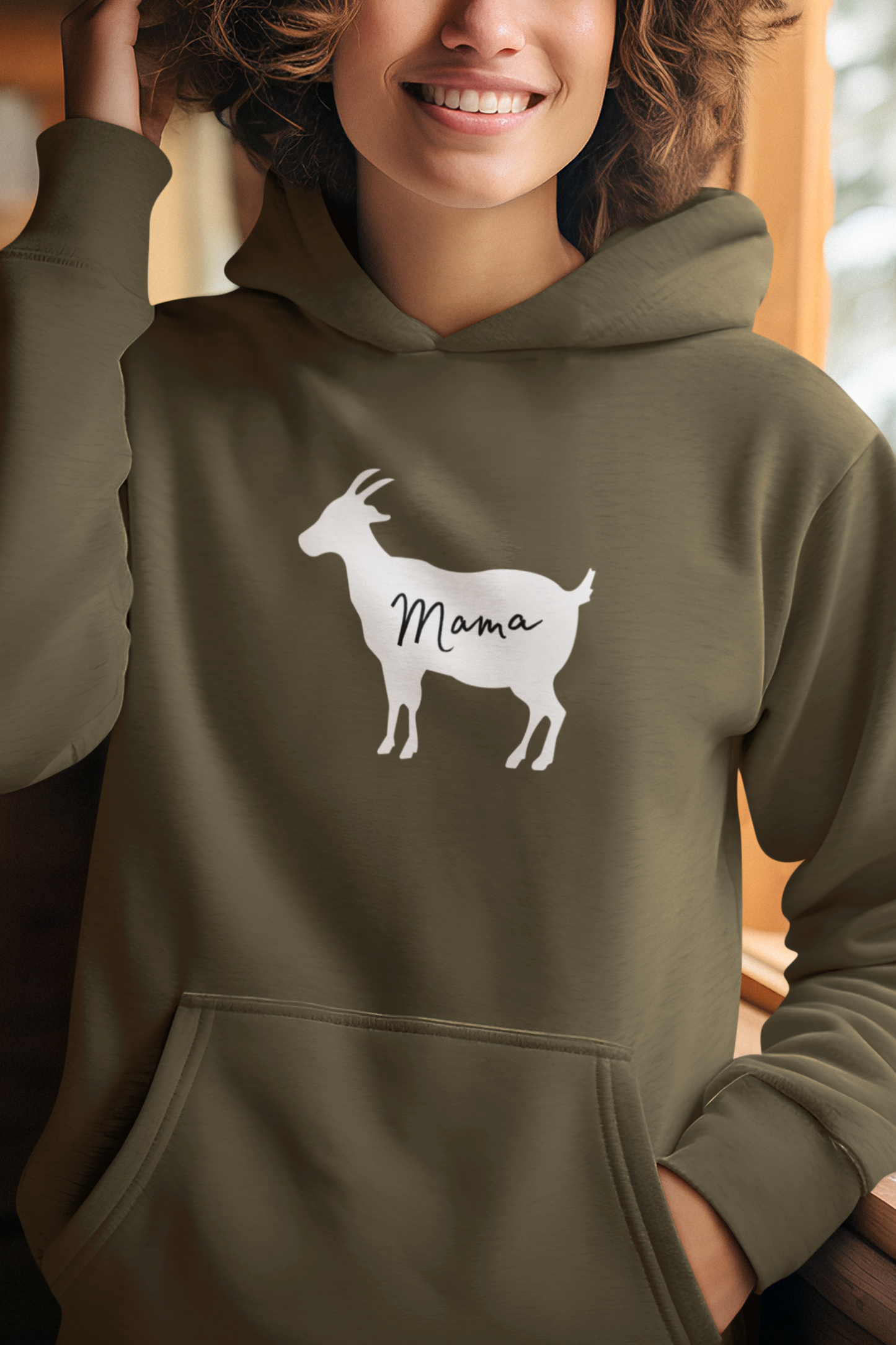 Goat Mama Hoodie, Goat Mama Shirt, Goat Lover Hoodie, Goat Mom Hoodie, Farm Girl Shirt, Farmer Goat Shirt, Goat Mother Mum Shirt
