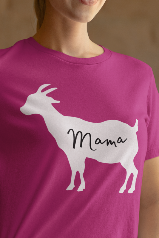 Goat Mama T-shirt for Women