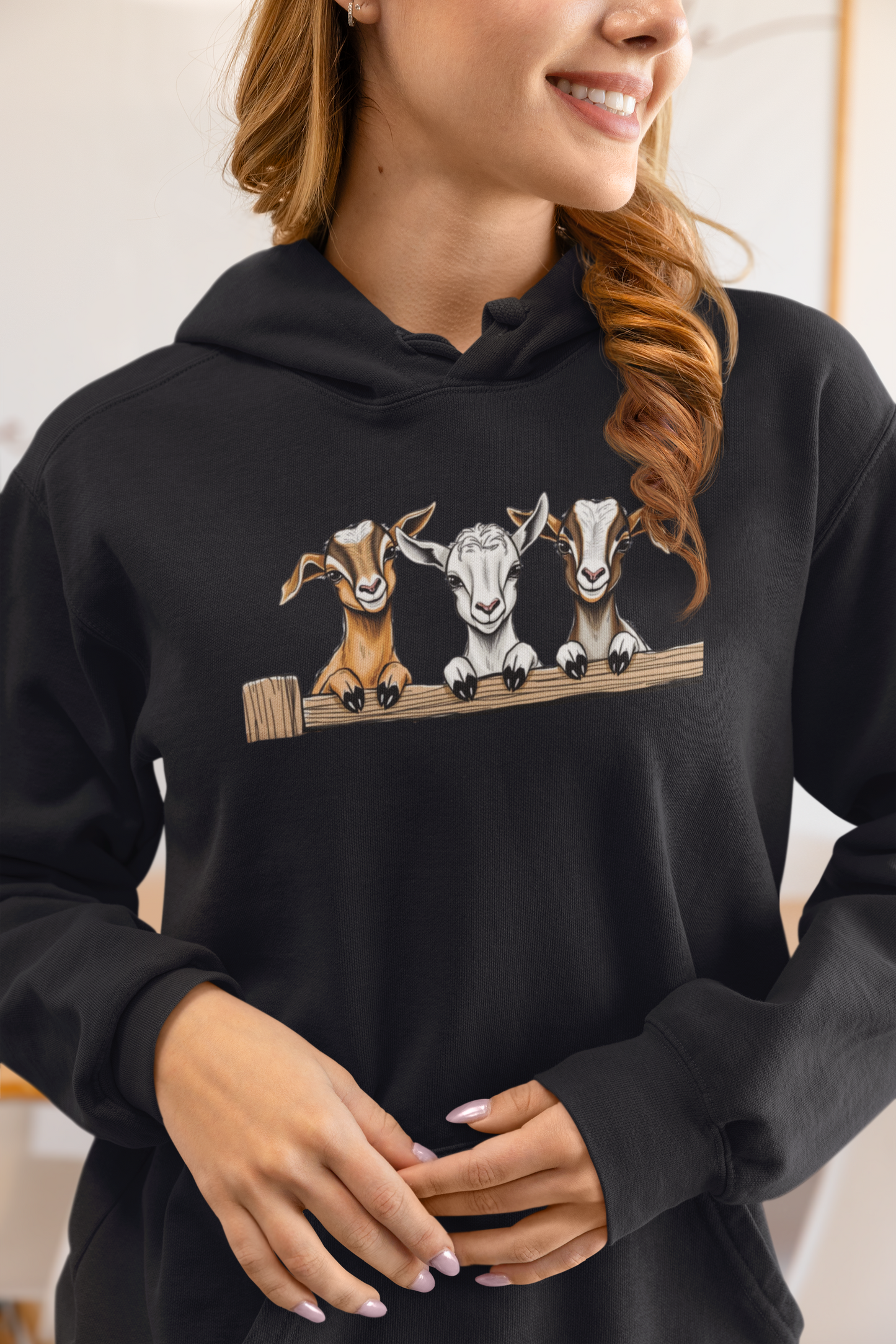 Three Funny Baby Goats Shirt, Farm Life Goat Lovers Shirt, Cute Goat T-Shirt, Farm Animal Shirt, Lovely Goats Gift, Farmer Family Shirt