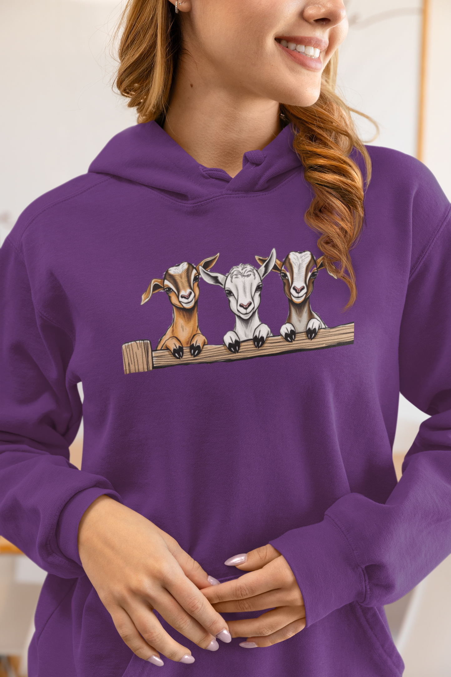 Three Funny Baby Goats Shirt, Farm Life Goat Lovers Shirt, Cute Goat T-Shirt, Farm Animal Shirt, Lovely Goats Gift, Farmer Family Shirt