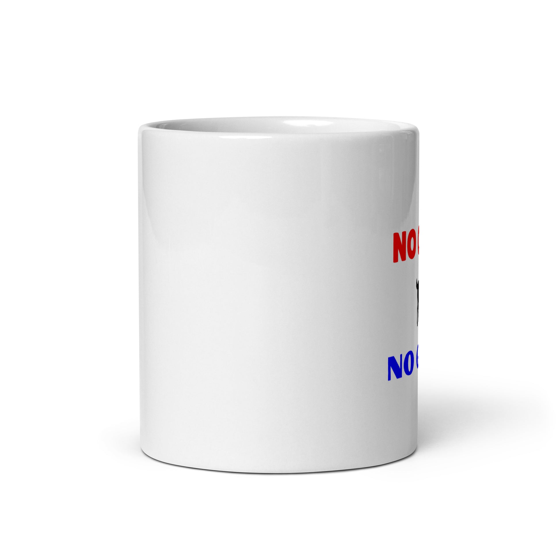 No Goats No Glory White Glossy Coffee Mug – Goat Lady Life